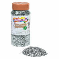 Colorations - Biologische Afbreekbare Glitter - Zilver, 113 gram