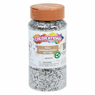 Colorations - Biologische Afbreekbare Glitter - Zilver, 113 gram