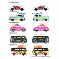 Majorette Volkswagen The Originals Speelauto&#039;s, 5st.