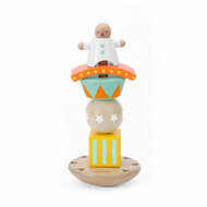 Classic World Houten Stapel en Balansspel Clown, 6dlg.