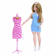 Barbie Fashionista Pop met Kledingrek