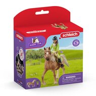 schleich HORSE CLUB Sarah &amp; Mystery 42542