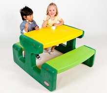 Little Tikes Picknick Tafel Met Bankjes Evergreen Groot