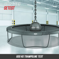 BERG trampoline Champion InGround 430 Grijs + Safety Net DLX XL