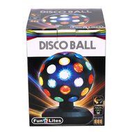 Disco Bol LED Zwart 15 Cm 