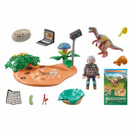 Playmobil Dinos Stegosaurusnest met Eierdief - 71526