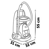 Smoby Schoonmaaktrolley met Stofzuiger, 8dlg.