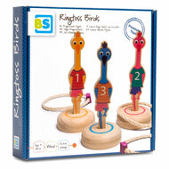 BS Toys Ringwerpen Vogels Hout  - Werpspel