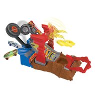 Hot Wheels Monster Trucks Arena Smash 5 Alarm Fire Crash Cha