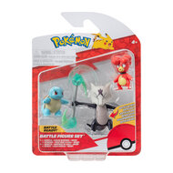 Pok&eacute;mon Batte Figuur Set - Magby, Alolan, Marow, 3st.