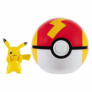 Pok&eacute;mon Clip &#039;N&#039; Go Pikachu en Fast Ball Speelset, 2dlg.