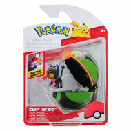 Pok&eacute;mon Clip &#039;N&#039; Go Liten &amp; Dusk Ball Speelset, 2dlg.