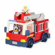 Bluey&#039;s Brandweerwagen met 2 Speelfiguren