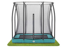 Trampoline Salta Comfort Edition Ground - 214x153cm - Rechthoekig Groen