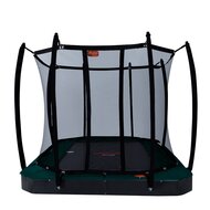 Avyna Trampoline FlatLevel 380x255 (238) met net | Groen