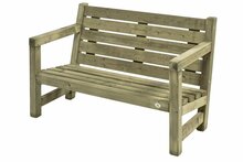 Loungebank tweezits, 135 cm