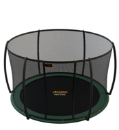 Avyna Trampoline FlatLevel &Oslash;245 met veiligheidsnet | Groen