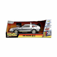 Jada Bestuurbare Auto Back to the Future RC Time Machine 1:16