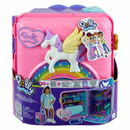 Polly Pocket Pollyville Resort Rolkoffer Speelset