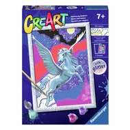 CreArt Schilderen op Nummer - Powerful Pegasus