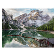 Legpuzzel Italian Landscapes Lake Braies, 1500st.