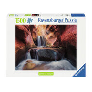 Legpuzzel Der Wasserfall Im Red Canyon, 1500st.