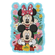 Houten Legpuzzel Mickey Mouse &amp; Minnie Mouse, 300st.