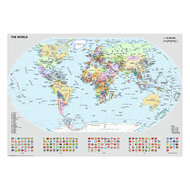 Legpuzzel Staatkundige Wereldkaart, 1000st.