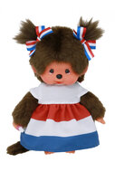 Monchhichi Meisje Nederlands (20cm)