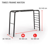 Berg Playbase 3-In-1 Medium Met Rekstok En Ladder (Inclusief 2 Houten Schommels)