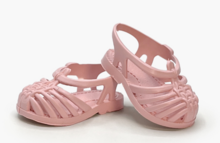 Minikane poppensandalen marshmallow roze voor Gordi pop 34cm