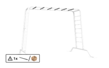 PlayBase - Frame monkey bar tube for swing clamp