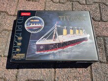 (2dekans) 3d Puzzel Titanic met led verlichting! ZGAN Nr 7.7