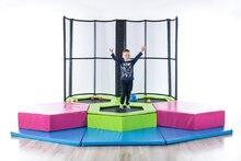 Peuter Mini Trampolinepark, 3 trampolines