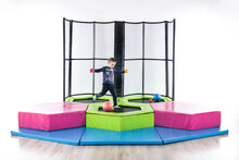 Peuter Mini Trampolinepark, 3 trampolines