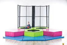 Peuter Mini Trampolinepark, 3 trampolines