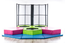 Peuter Mini Trampolinepark, 3 trampolines