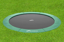 Trampoline AKROBAT ORBIT FLAT 430 (14ft) Green