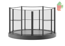 Trampoline AKROBAT ORBIT FLAT 305 (10ft) Antraciet inclusief veiligheidsnet