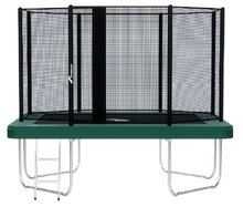 Trampoline AKROBAT ORBIT ABOVE 305x183 (10x6ft) Green, inclusief veiligheidsnet