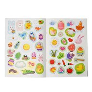 Pasen Kleurboek met stickers 21x30cm 44blz