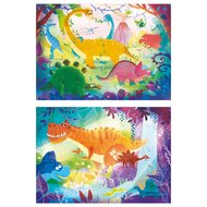 Clementoni Puzzel Grappige Dino&#039;s, 2x20st.