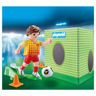 Playmobil 70157 Voetballer met Doel