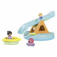 Playmobil Junior Zwemeiland met Waterglijbaan - 71687