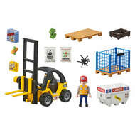 Playmobil My Life Promo Heftruck met Lading - 71528