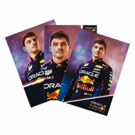 Notitieboeken Set Red Bull Racing Max Verstappen, 3st.