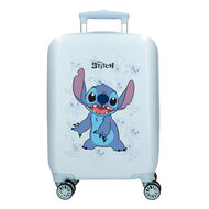 Trolleykoffer Ride On Stitch Blauw