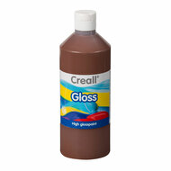 Creall Gloss Glansverf Bruin, 500ml