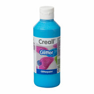 Creall Glitterverf Blauw, 250ml