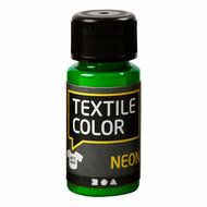 Textile Color Dekkende Textielverf - Neon Groen, 50ml